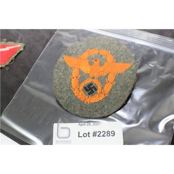 GERMANY NAZI PATCH  MILITARY