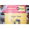 Image 2 : 8 FT LONG CAT SALES POSTER SIGN VYNIL & HOLDER