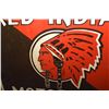 Image 2 : RED INDIAN HEAVY PORCELAIN SIGN