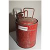 Image 1 : ANTIQUE GAS PAIL , BRASS LABEL ,