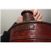 Image 2 : ANTIQUE GAS PAIL , BRASS LABEL ,