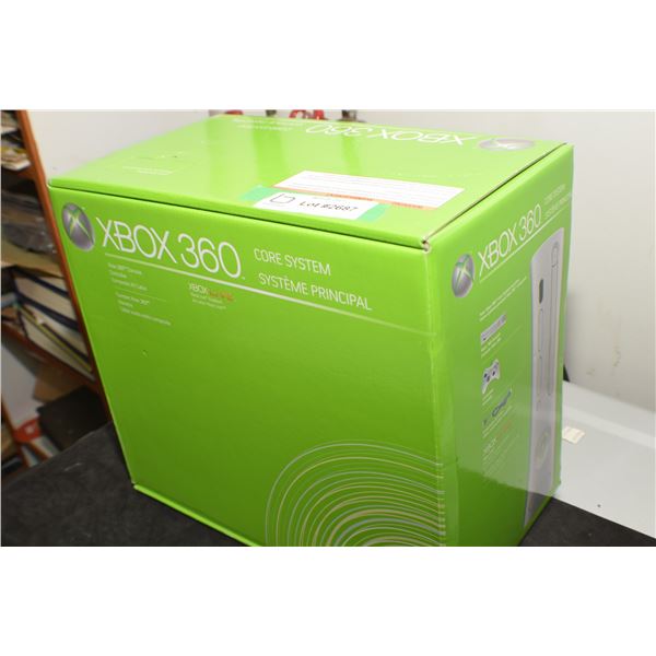 NOS FACTORY SEALED 2005 XBOX 360 GAMING SYSTEM