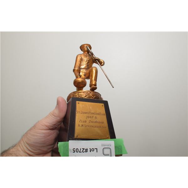1947 CURLING SPORTS TROPHY
