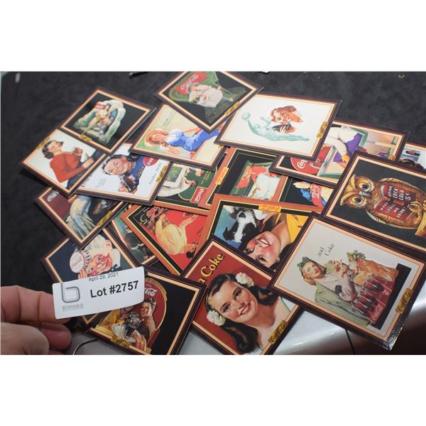 COCA COLA 1994 COLA GIRLS TRADING CARDS