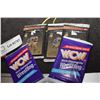 Image 1 : WCW WRESTLING & VALIANT SEAL TRADING CARDS PACKS