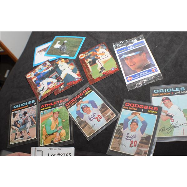 1970s BASEBALL  TRADING CARDS