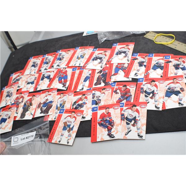 MINT NHL HOCKEY CARDS MONTREAL CANADIENS