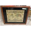 Image 1 : World Map By Peter Schenk The Elder Picture 28" x 24"