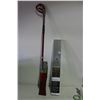 Image 1 : Double Rod Garment Rack and Floor Cleaner