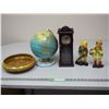 Image 1 : Lot of Decorative Items, Globe and Misc