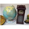 Image 2 : Lot of Decorative Items, Globe and Misc