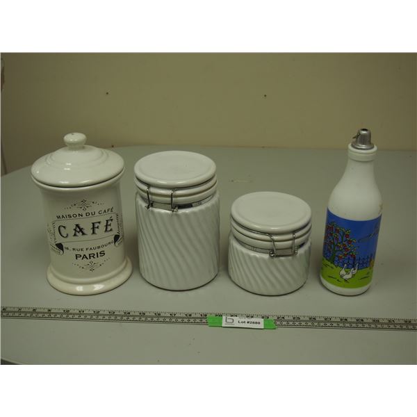 (4) Storage Jars