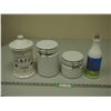 Image 1 : (4) Storage Jars