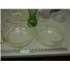 Image 3 : Pyrex Bowl, Casserole Dishes (No Lids) and Glassware