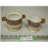 Image 1 : Hand Painted Nippon Cream and Sugar Set