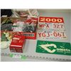 Image 2 : Lot of Christmas Decorations, Licence Plates, Plus Misc