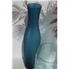Image 5 : Blue Glass Vases