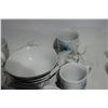 Image 3 : Partial Plates, Cups, Bowl Set (24 pieces)