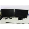 Image 1 : (2X THE MONEY) 2 Computer Monitors