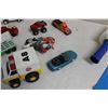 Image 3 : Large Lot of Toy Cars, Semis, Tonka Truck