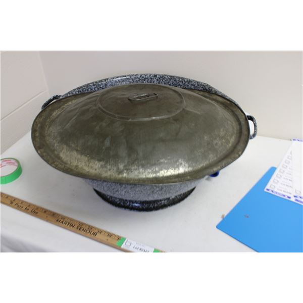 Bread Making Bowl Enamel Dough Pan