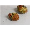 Image 2 : 2 Glass Chickens