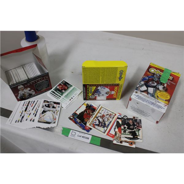 O-Pee-Chee 2019 and Some Older Hockey Cards in Box