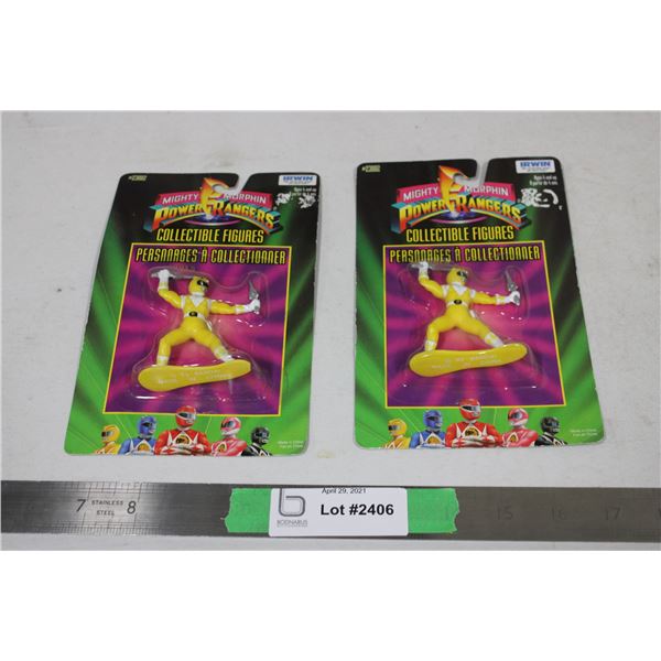 (2X THE MONEY) Power Rangers Collectible Figurines