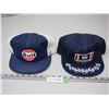 Image 1 : Gulf and Morris Vintage Advertising Hat (Lining on Inside Letting Go)