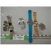 Image 4 : Lot of (6) Watches (Milan, Jacques Couture, Suisse, etc)