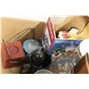 Image 5 : Box Full of Misc Glass, Candles, Misc