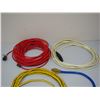 Image 3 : 3 Extension Cords and Cord End