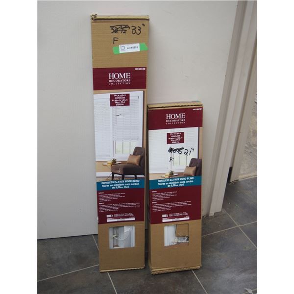 Home Decorations 2" Cordless Blinds