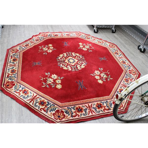 Decorative Rug (76" x 78")