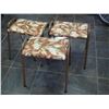 Image 1 : (3) Vintage Foot Stools