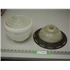 Image 1 : (2) Glass Lamp Shades