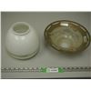 Image 4 : (2) Glass Lamp Shades