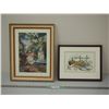 Image 1 : (2) Petit Point Needle Work Pictures in Frames