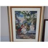 Image 3 : (2) Petit Point Needle Work Pictures in Frames
