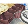 Image 3 : Log, Wood Holder, Storage Containers and Bike Wheels