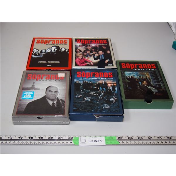 The Sopranos DVD Sets (One Unopened)