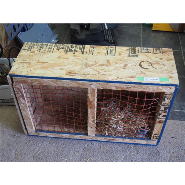 Homemade Animal Cage 19" x 10" x 30"