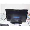 Image 2 : Dynex 19" TV DVD Combo with Manual, Cables and Remote (Working) + Keyboard and TV Wall Mount Bracket