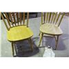 Image 2 : (2X THE MONEY) Wooden Chairs