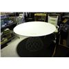 Image 1 : Metal Table With Stand 51" Diameter 29" Tall