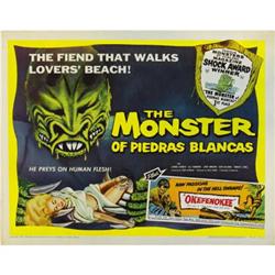 The Monster of Piedras Blancas (1959) Half Sheet