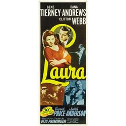 Laura (20th Century Fox, R-1952). Insert (14  X