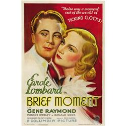 Brief Moment (Columbia, 1933). One Sheet (27  X