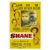 Image 1 : Shane (Paramount, 1953). One Sheet (27" X 41").
