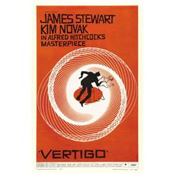 Vertigo (Paramount, 1958). One Sheet